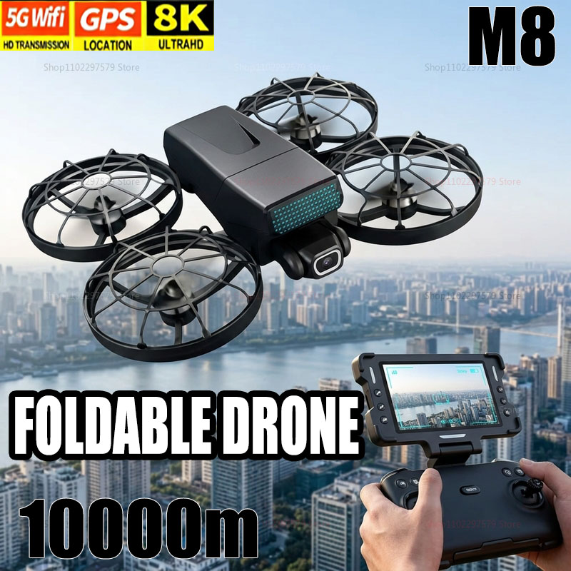 Drone Multispectral - Drone Baru M8 GPS 8K Profesional