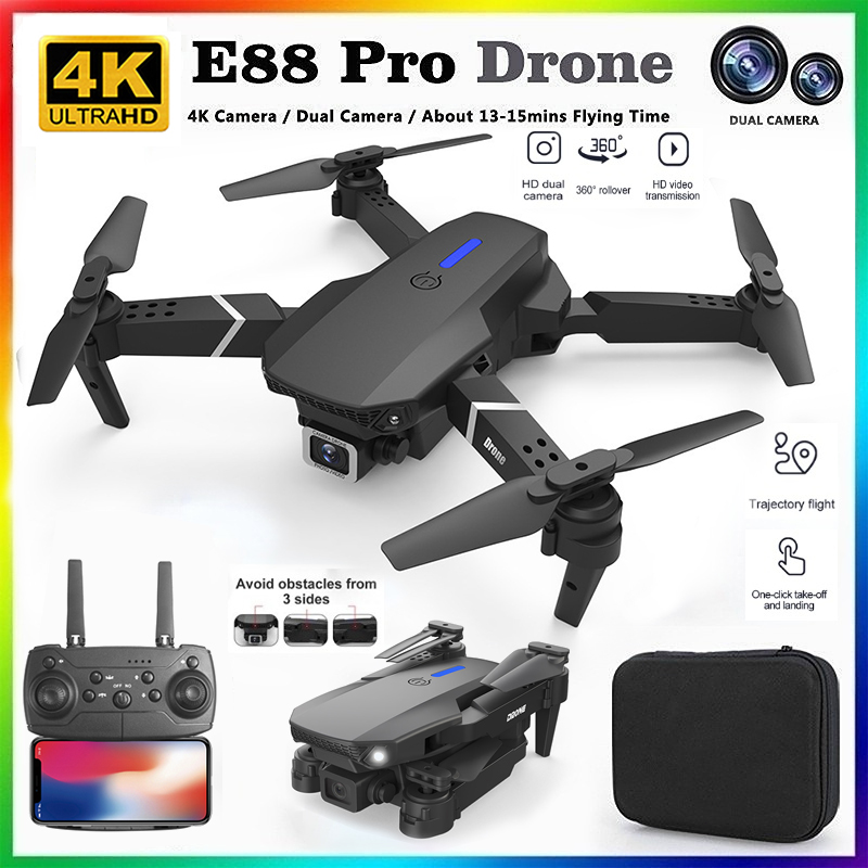 2026 BARU E88 Drone Profesiona - Drone Multispectral ulasan dan harga