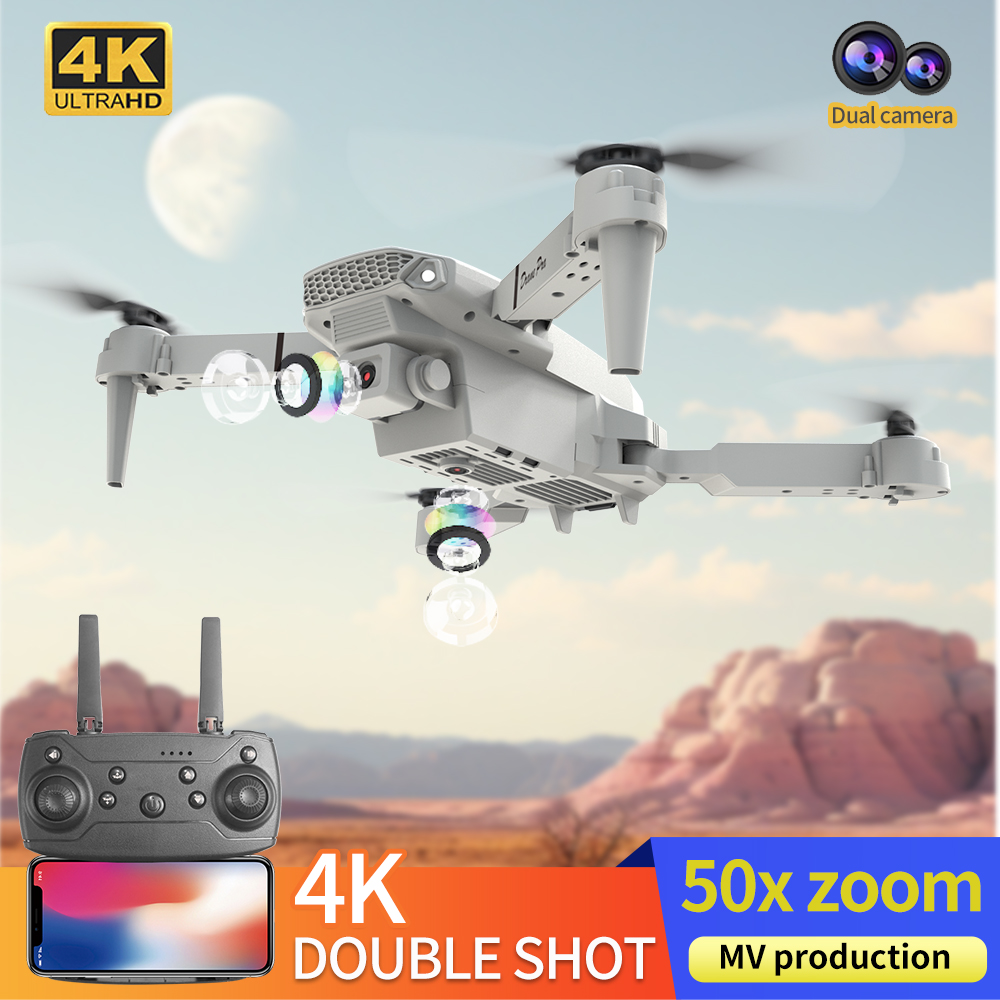2026 BARU E88 Drone Profesiona - Drone Multispectral ulasan dan harga