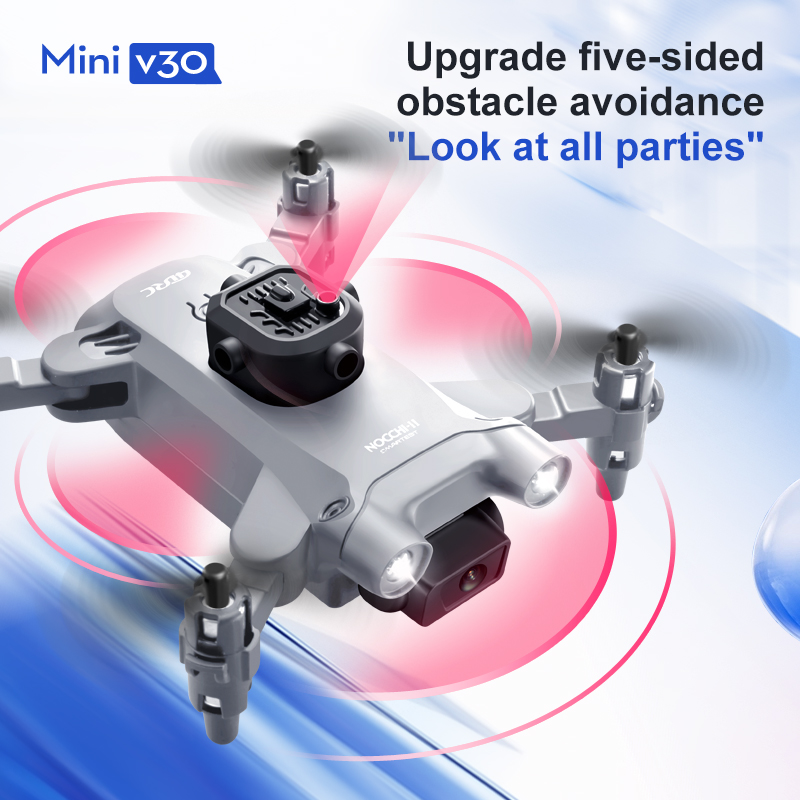 Drone FPV Mini V30 WiFi, Quadc - Drone Cinematic ulasan dan harga