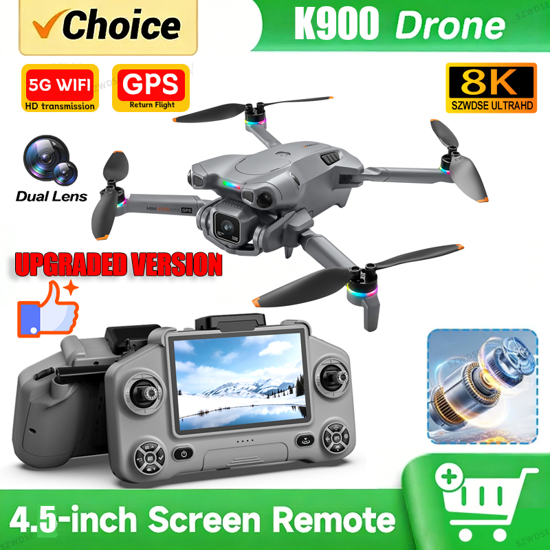 Drone GPS K900 MAX Baru dengan - Drone Multispectral ulasan dan harga