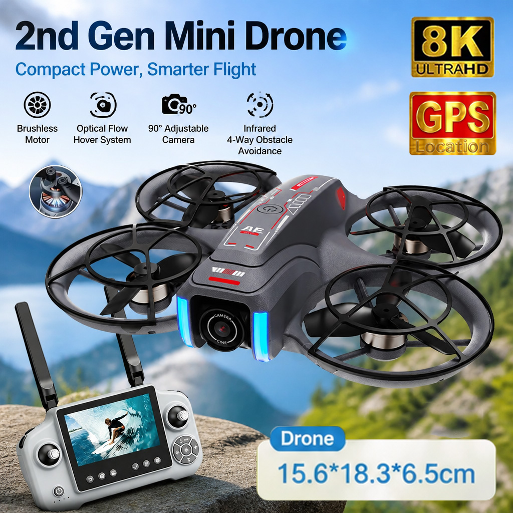 Drone GPS AE21 Generasi Kedua  - Drone Multispectral ulasan dan harga