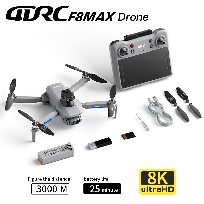 Drone Profesional F8 MAX GPS d - Drone Cinematic ulasan dan harga