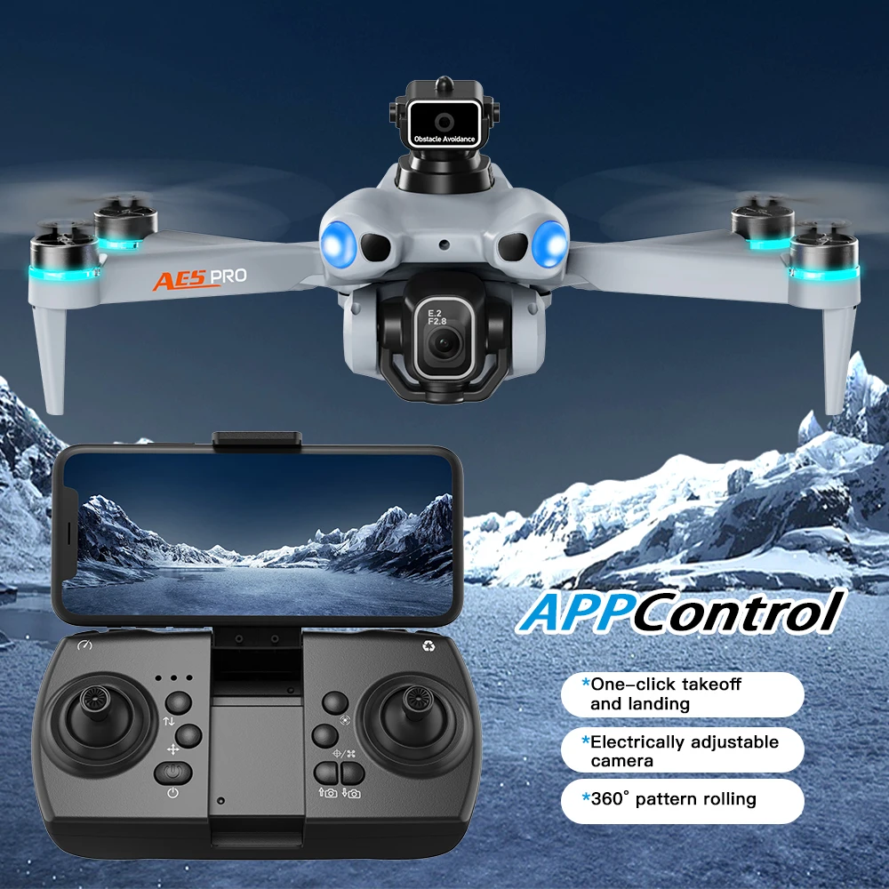 Drone AE5 Pro 8K HD Layar 4.5  - Drone Video Production ulasan dan harga