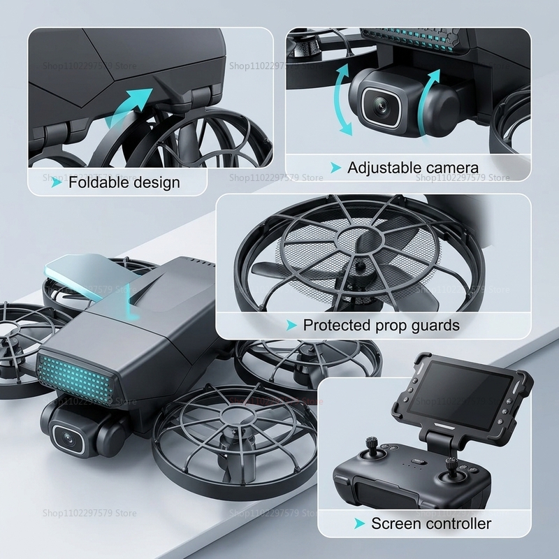 Drone Baru M8 GPS 8K Profesion - Drone Multispectral ulasan dan harga