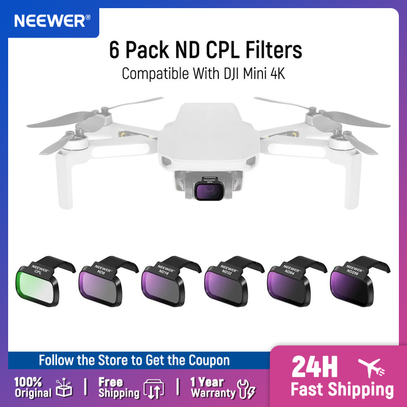 NEEWER 6 Pak Filter ND CPL unt - Drone Ndvi ulasan dan harga