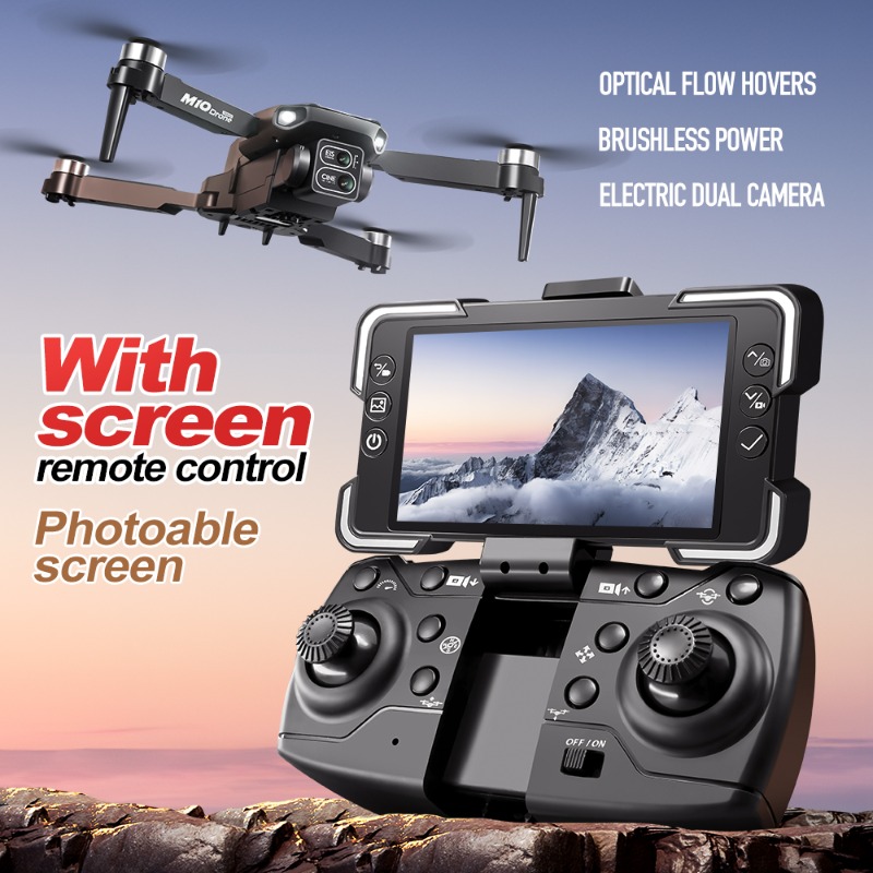 Drone Kamera M10 dengan Remote - Drone Cinematic ulasan dan harga